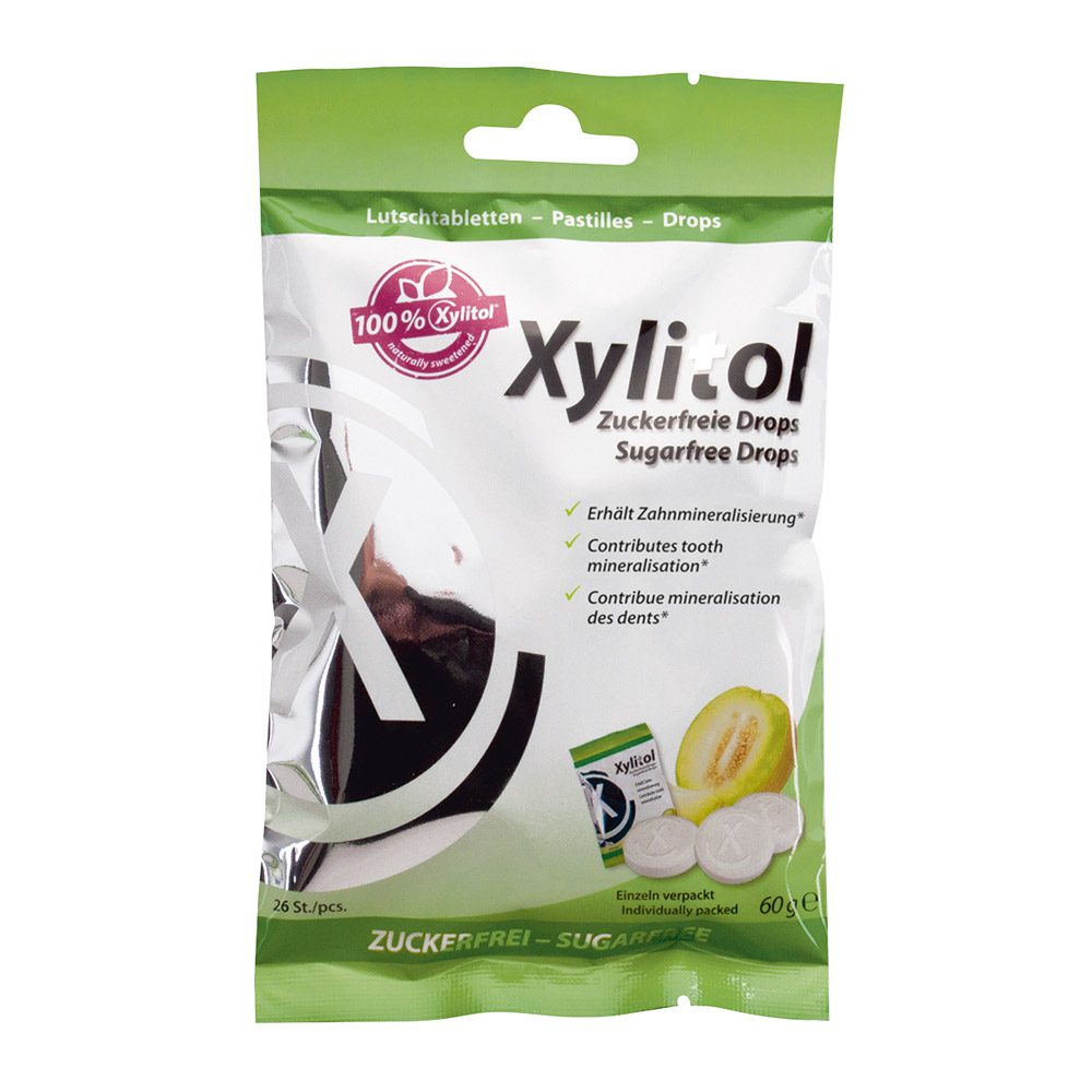 Xylitol Drops melone 60G 26St