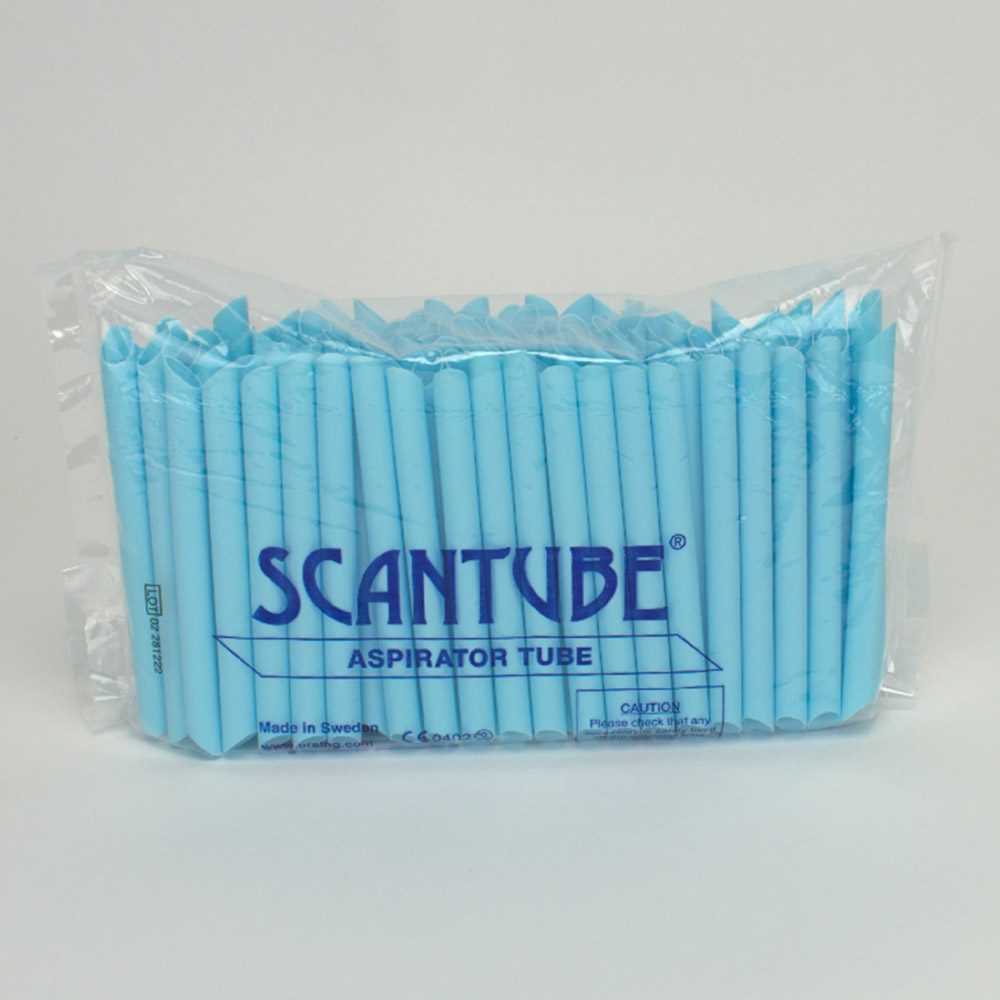 Aspirator Tubes hellblau 135mm 100St