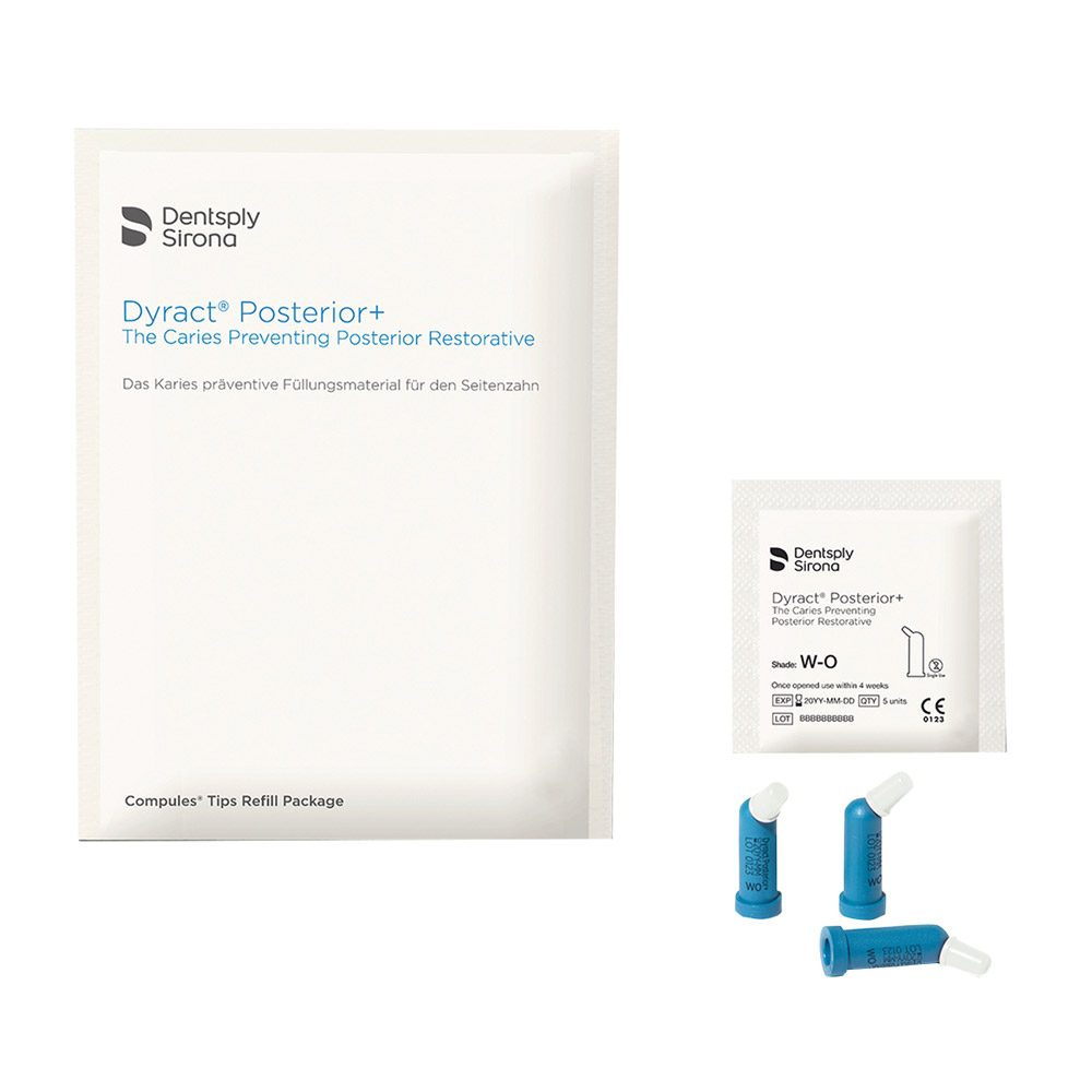 Dyract Posterior + weiß-opak, 100 x 0,25 g Packung