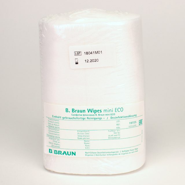 Wipes Mini B.Braun Tuchrolle 60St