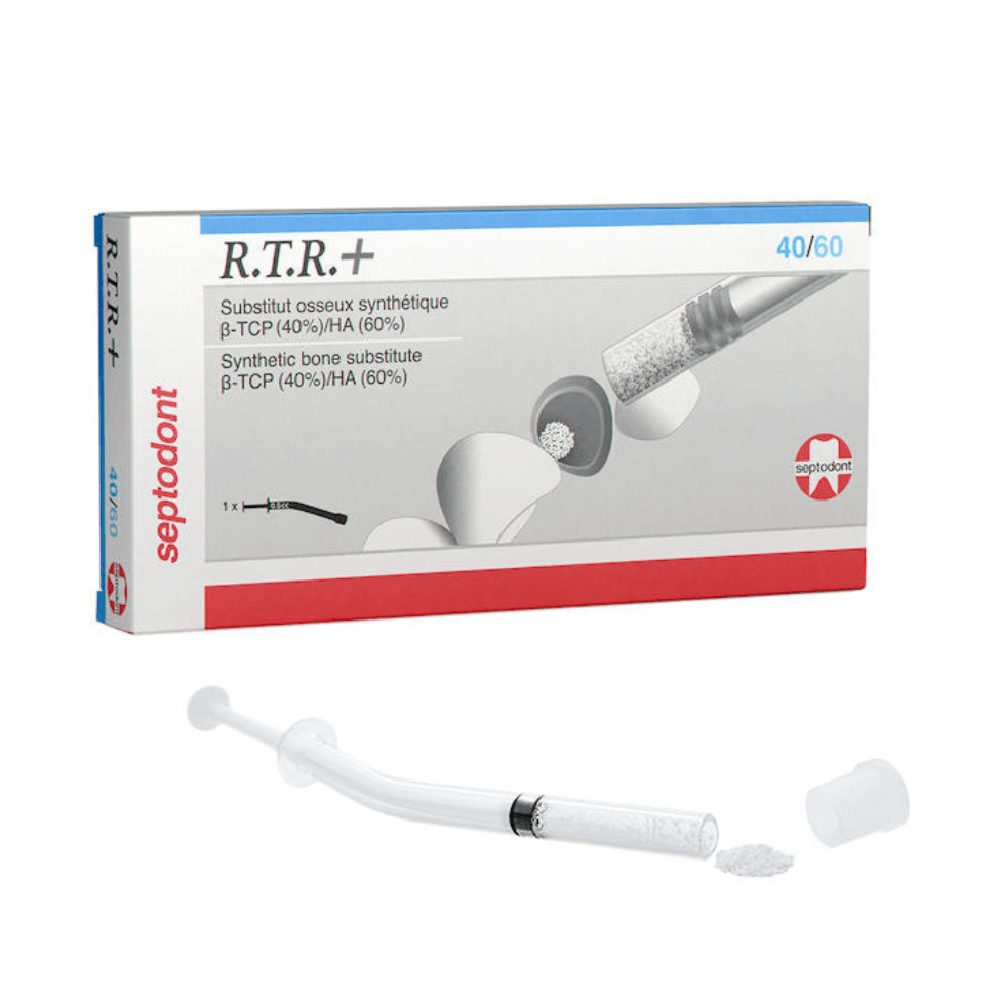 R.T.R.+ 40/60 Knochenersatzmaterial, 0,5 cm3 Spritze