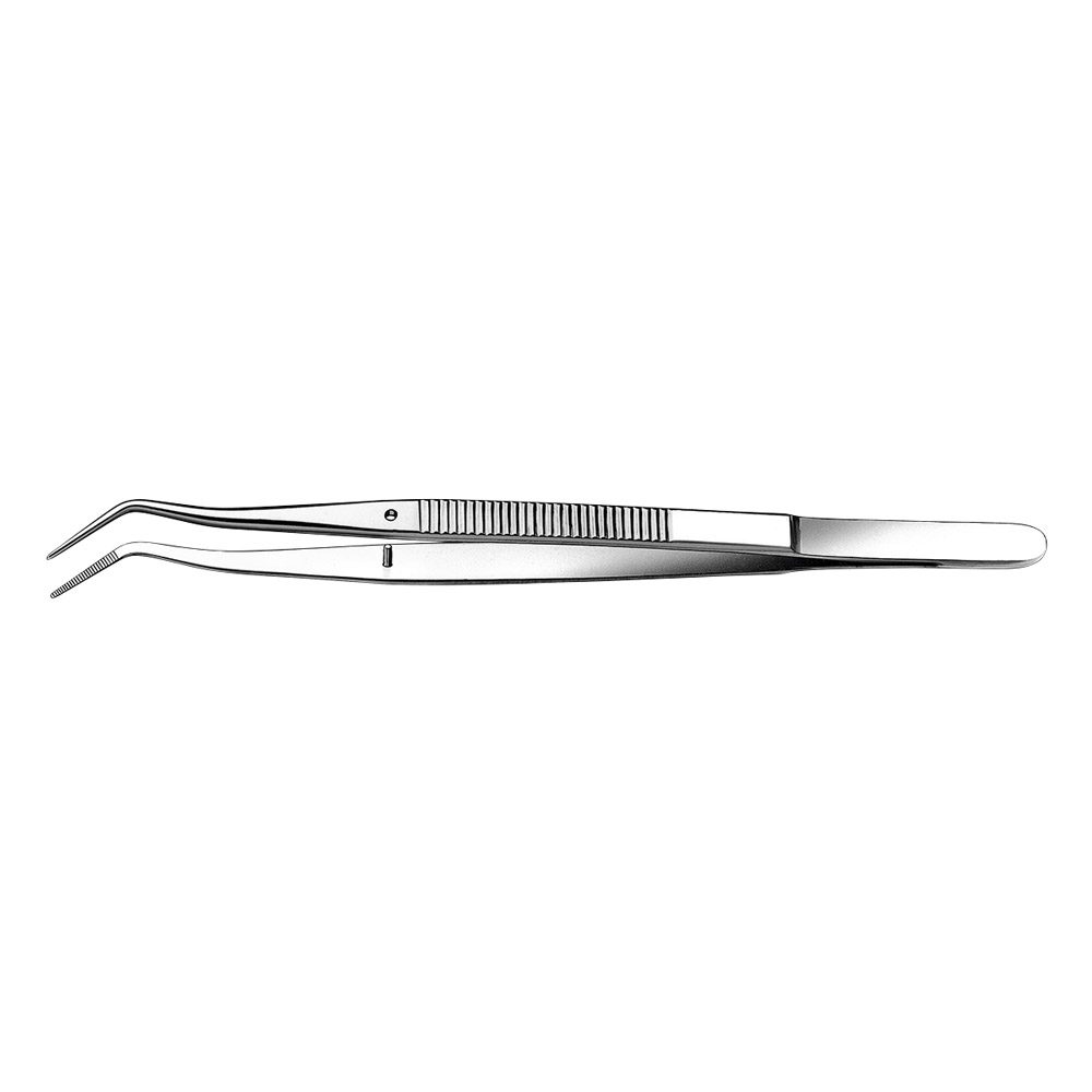Zahnpinzette 771C/2 Spitze gerieft, Stück