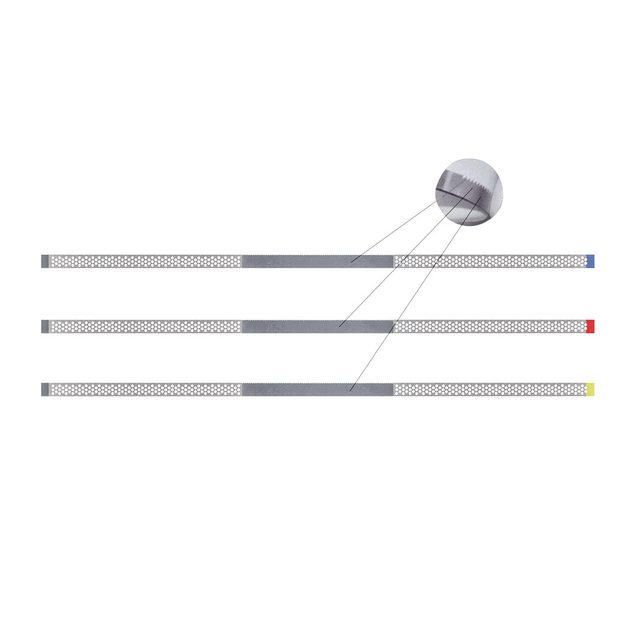 Diamantstreifen PCXDS3 0,08 mm 15 µ, 10 Stück