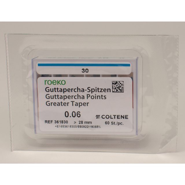 Guttaperchasp. Greater Taper 6/30 Pa