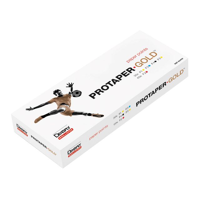 ProTaper Gold Papierspitzen F1, 180 Stück Packung