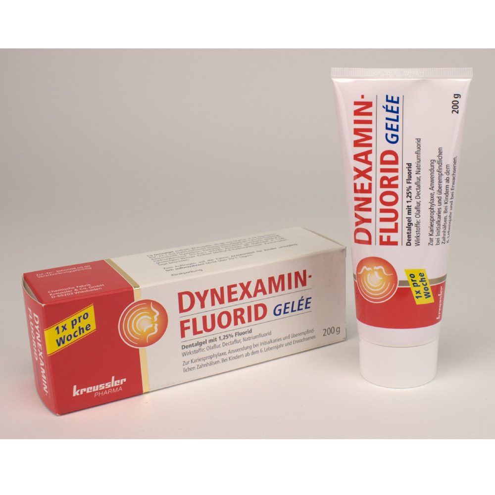 Dynexaminfluorid Gelée 1,25%  200g Tb