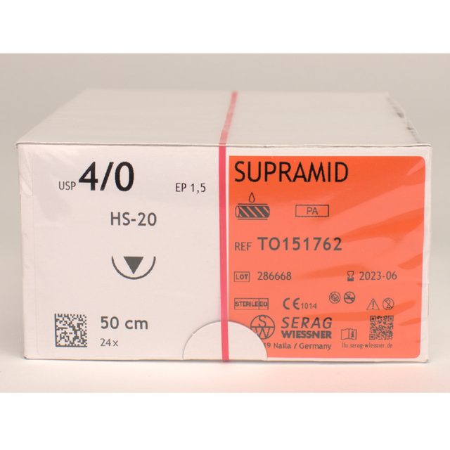 Supramid schwarz HS-20 EP1,5 2Dtz