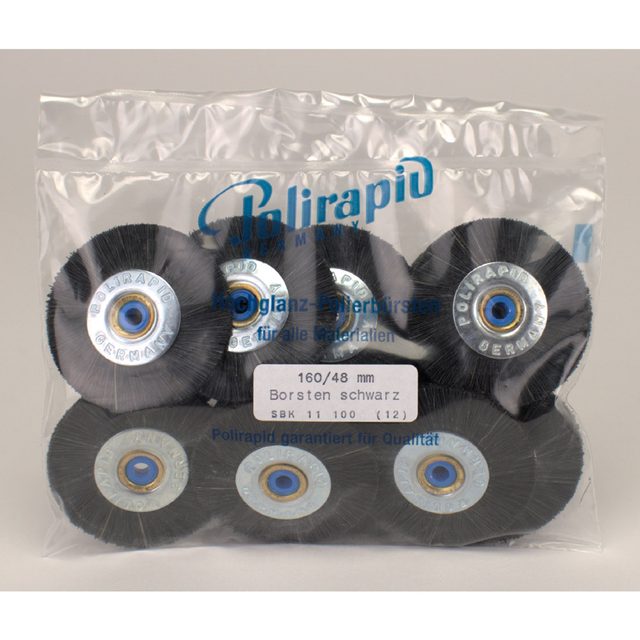 Schmalbürste KK Borste schwarz D48mm Dtz