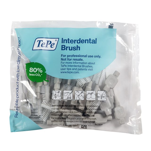 Interd.Bürsten 1,3mm grau 25St