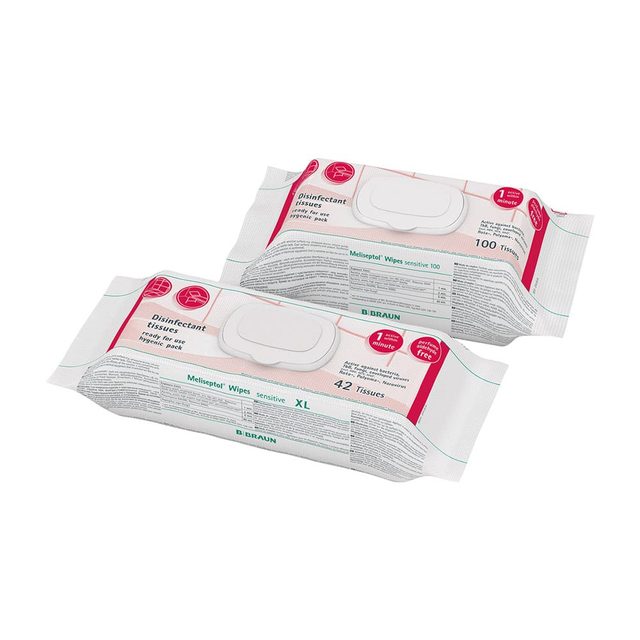 Meliseptol Wipes sensitive 100St Flowpa