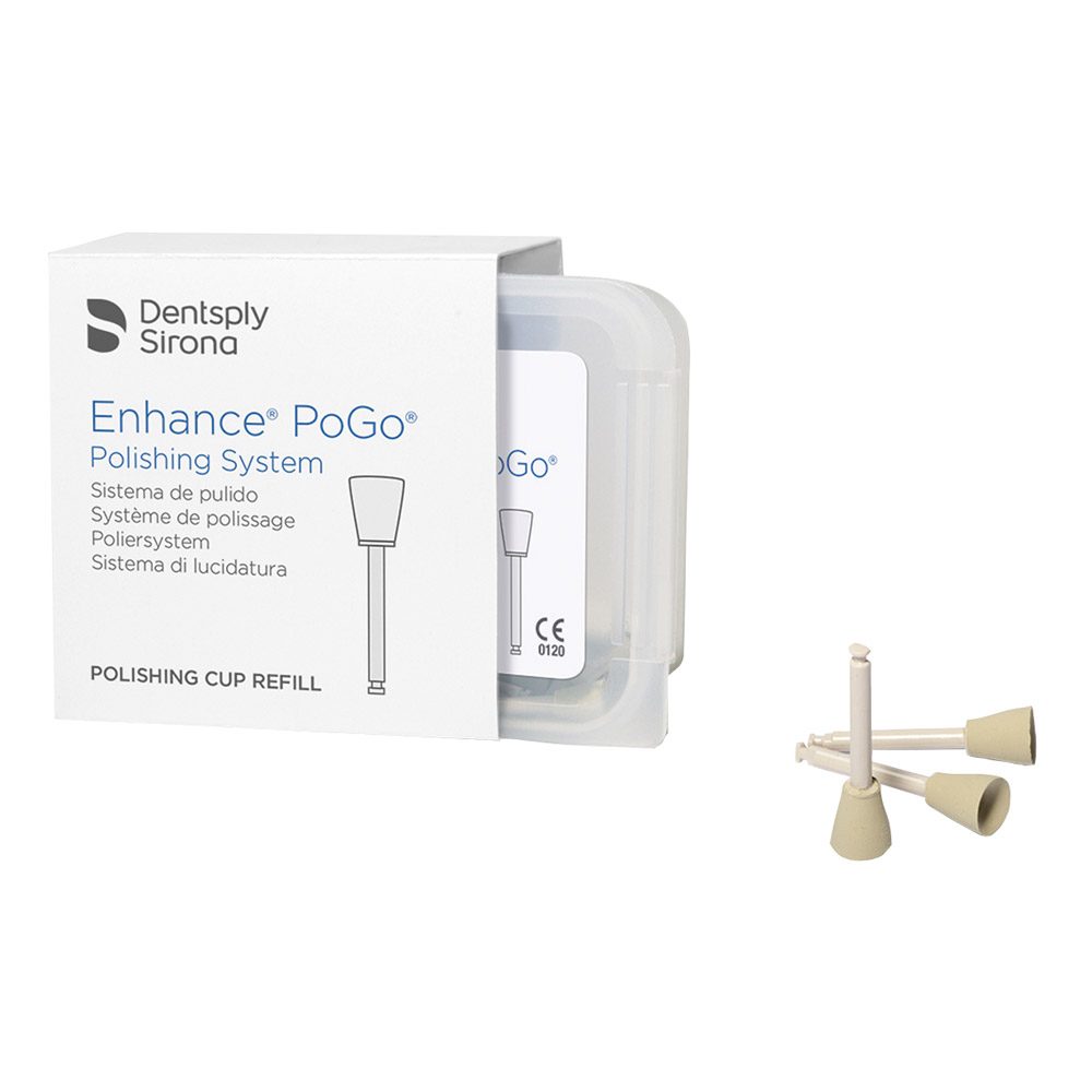 Enhance PoGo Diamant-Polierkelche, 40 Stück