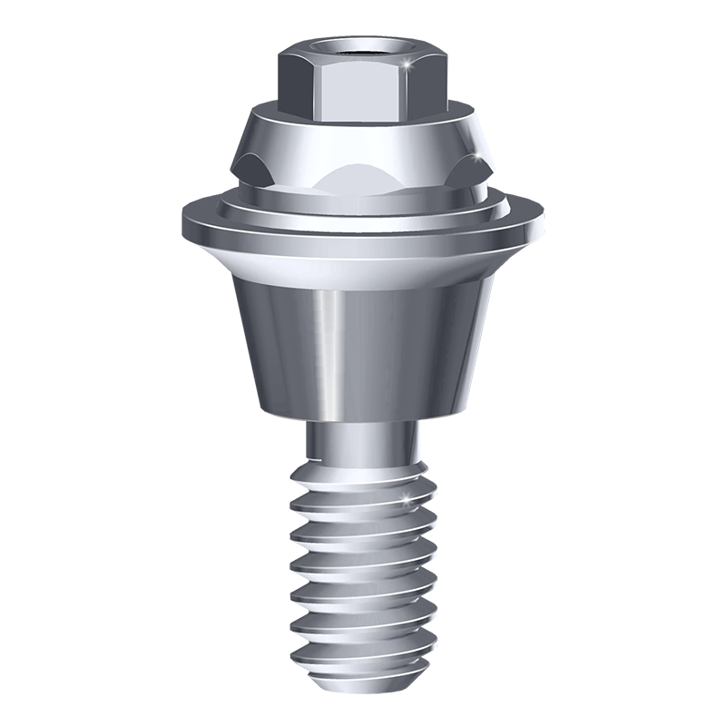 HI-TEC LOGIC Prothetik, Multi Unit Titanpfosten gerade für Ø 3.0 / 3.5