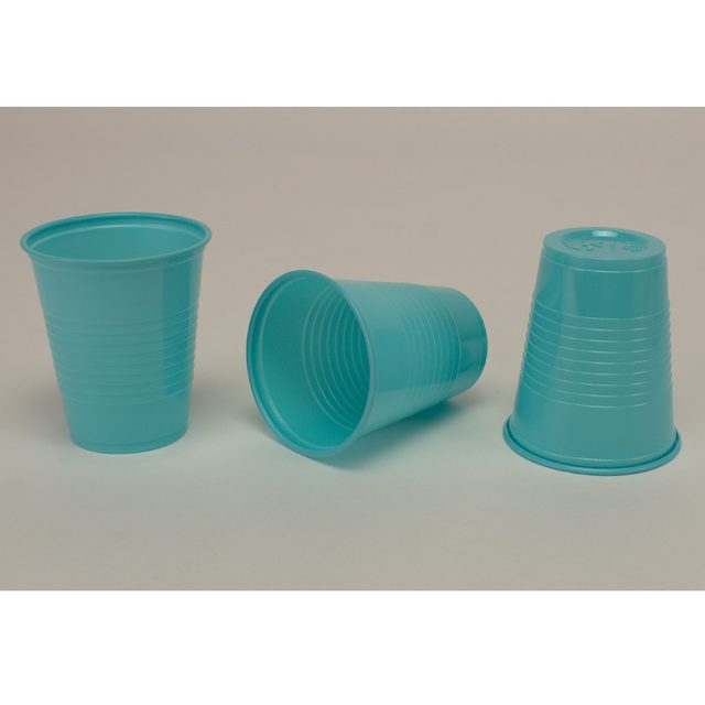 Mundspülbecher blau 1000St Krt