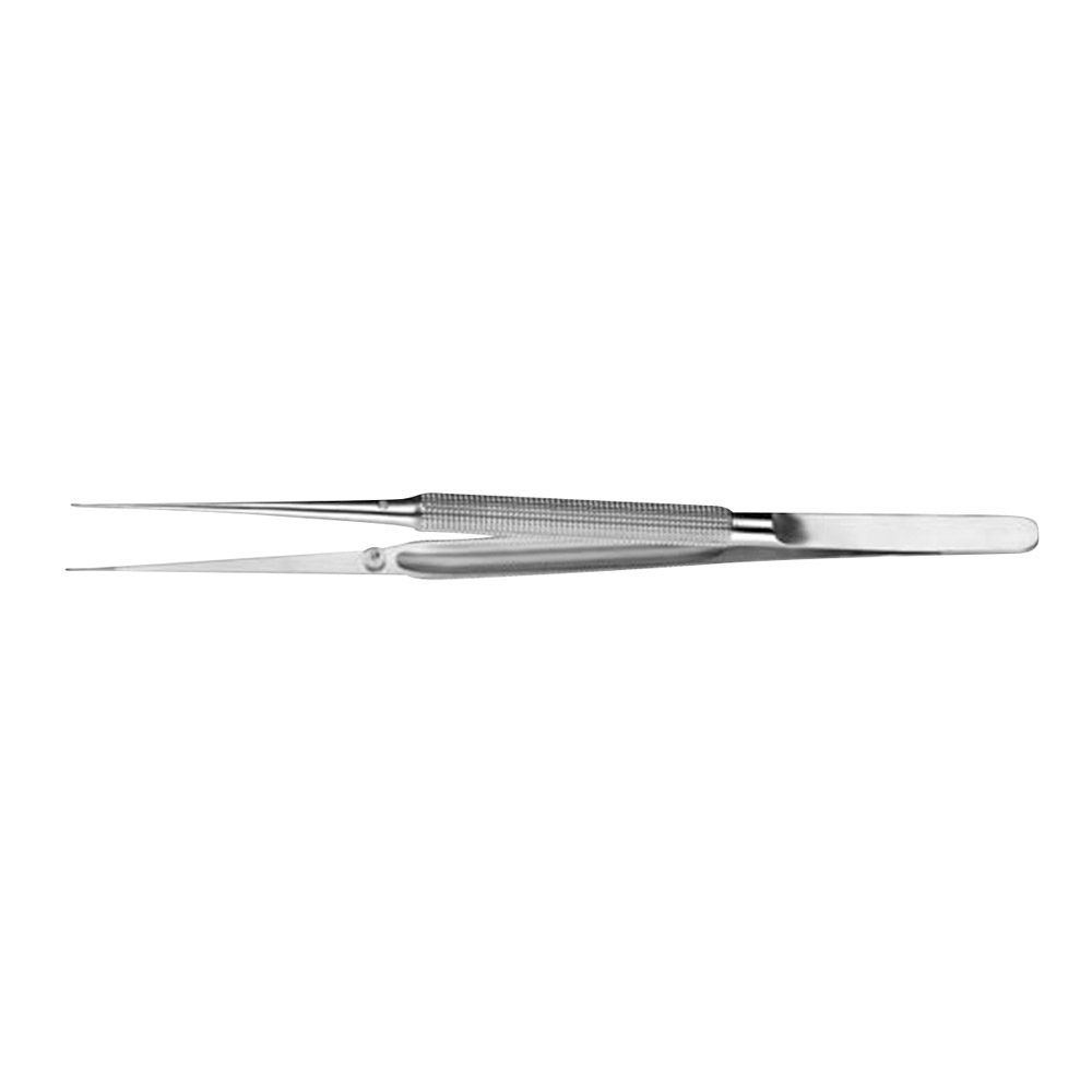 Pinzette Mikro 0,8 gerade Rundgriff  St