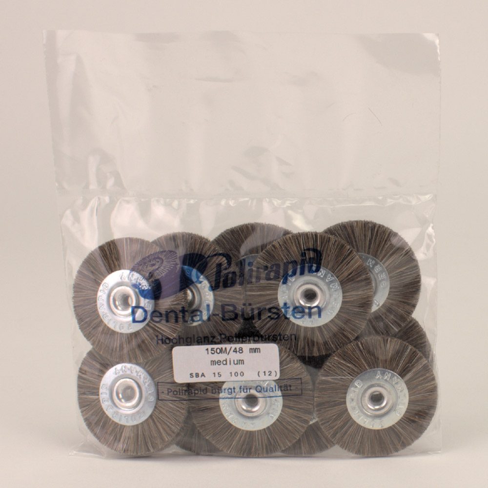 Schmalbürste AK Rosshaar medium D48mm Dtz