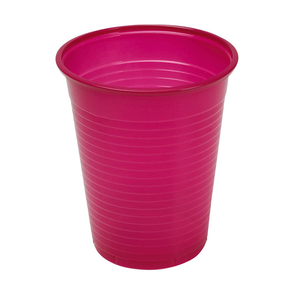 Monoart Trinkbecher 180 ml weinrot, 3000 Stück