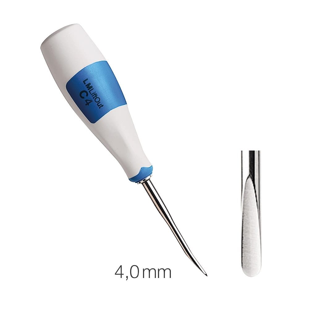 Wurzelheber LiftOut C4 4mm gebogen St