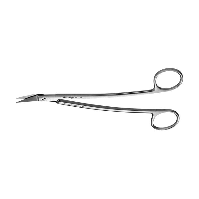 Dean Schere 16,5 cm 2-fach gebogen gezackt, Stück
