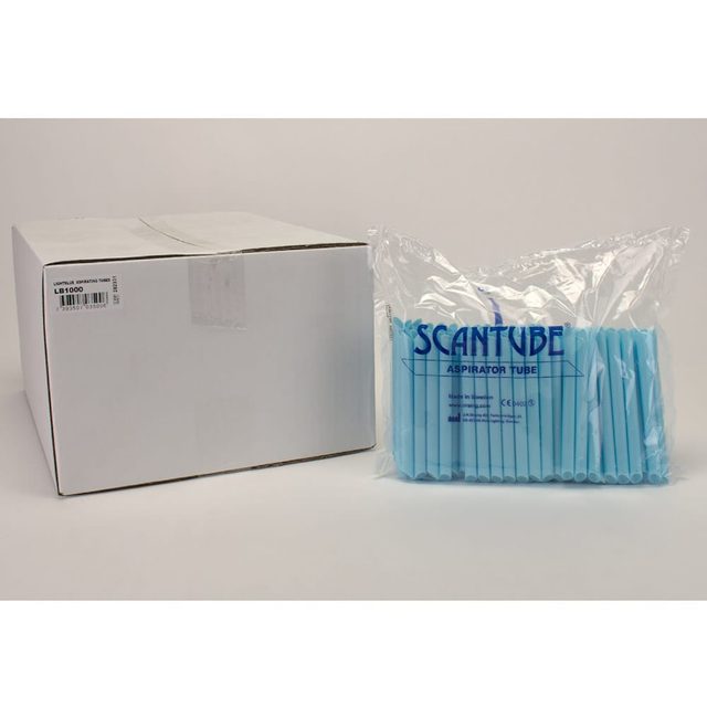 Aspirator Tubes hellblau 135mm 10x100St