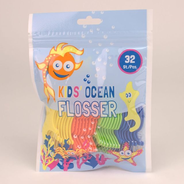 Kids Ocean Flosser Zahnseidehalter 32St