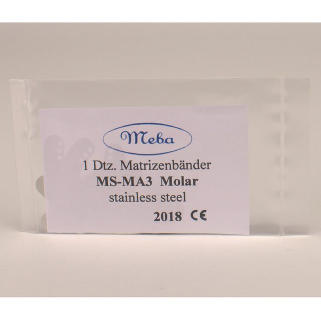 Matrizen Meba gel. Nr. 3 Dtz