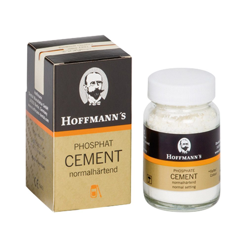Hoffmann's Cement normalhärtend 1 weißlich, 100 g Pulver