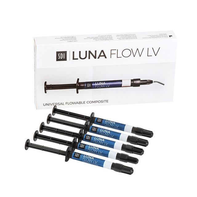 LUNA FLOW LV Spritze A1  5x2g Bulk Kit