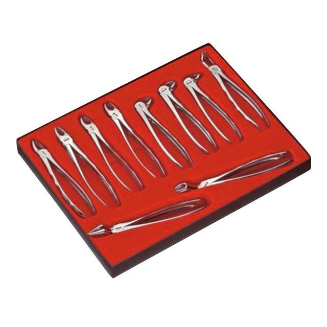 Zahnzangen Liquid Steel Figur LS100, Set 10 Stück