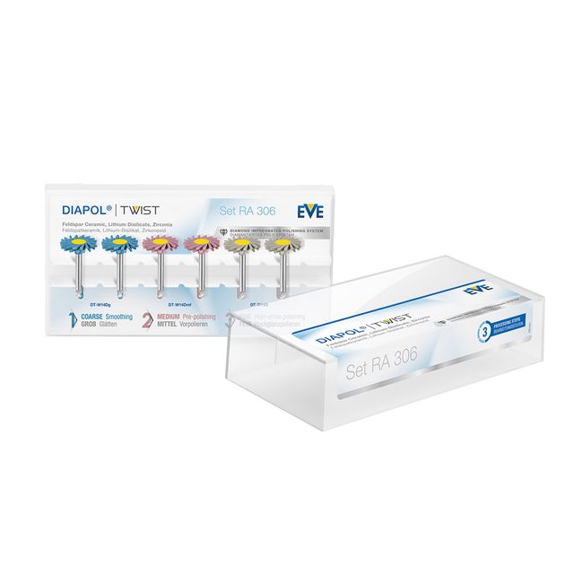 EVE Diapol Twist RA 306 Set, 6 Stück