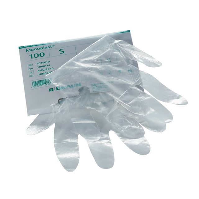 Manuplast Einmalhandschuhe klein, 100 Stück