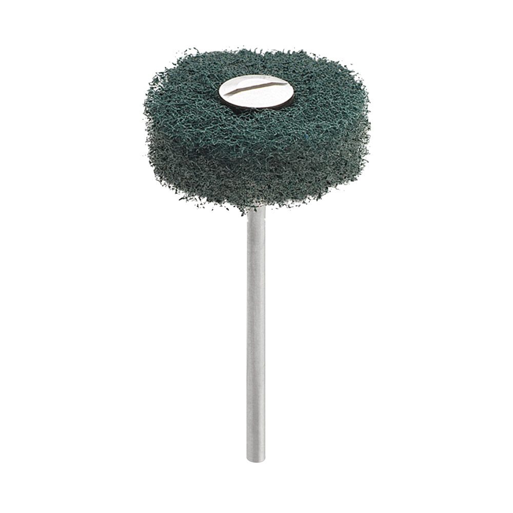 Dimo Polierscheibe mittel 10 Stück + 1Mandrell, Packung