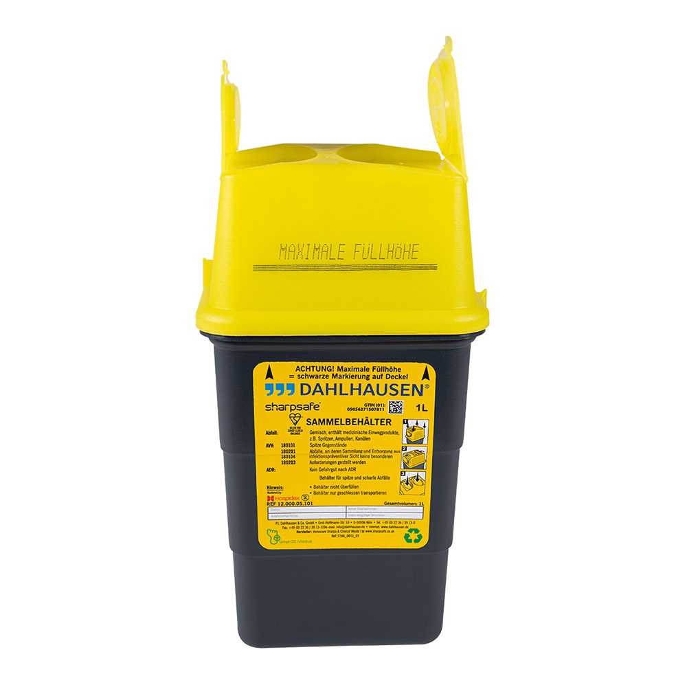 Sharpsafe 1 L Abwurfbehälter St