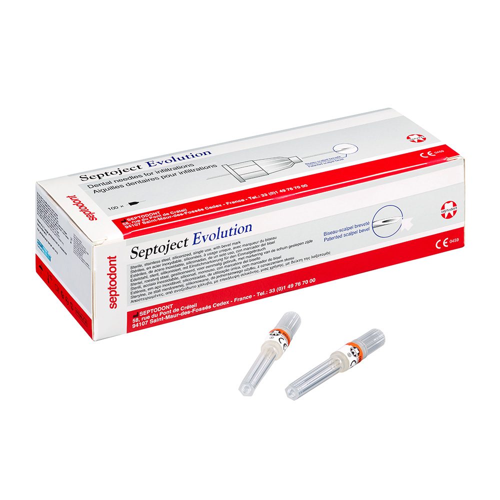 Septoject Evolution 27G 0,4x16mm kurz