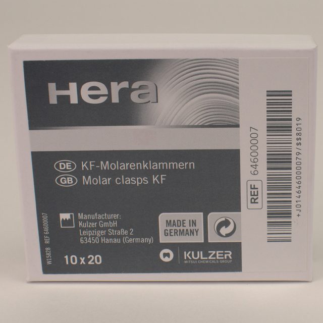 KF-Molarenklammern, 200 Stück
