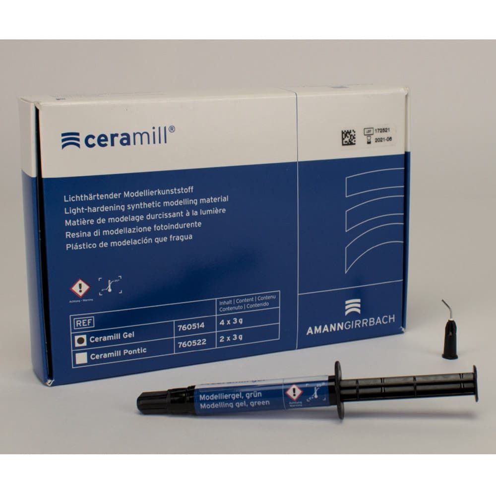 Ceramill Gel grün 4x3g