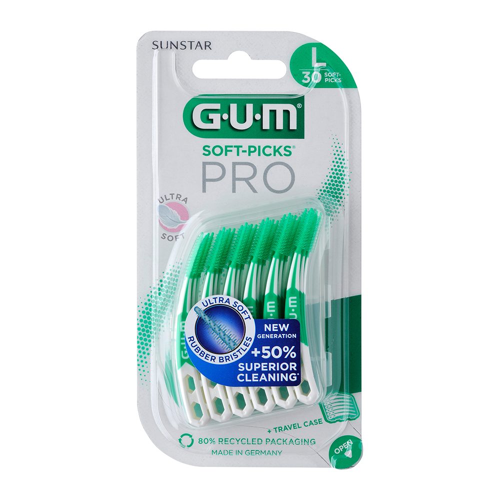 GUM SOFT-PICKS PRO L  30St