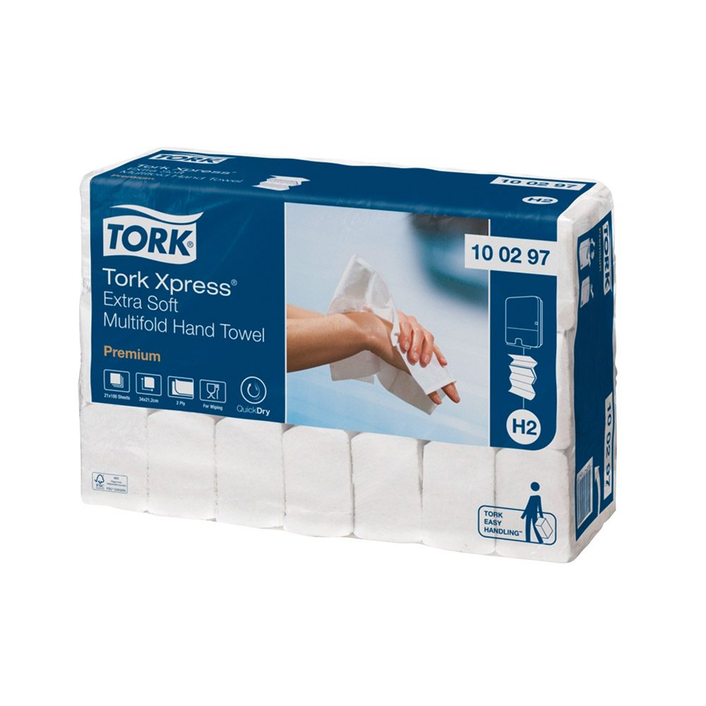 Tork Xpress H2 xsoft MF weiß 2-lagig, 2100 Stück