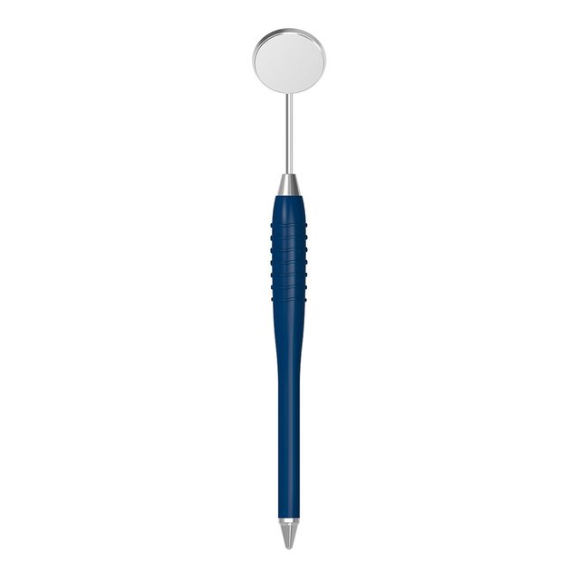 Mundspiegelgriff 485 blau LS  St