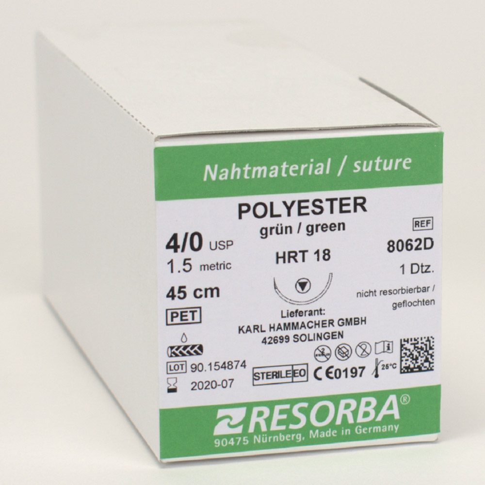 Resorba Polyester 4/0 HRT18  Dtz