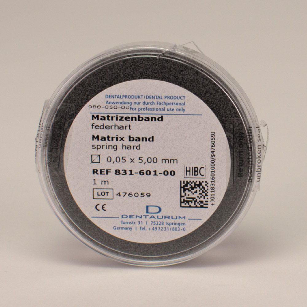 Matrizenband 0,05/5mm 1M Rl