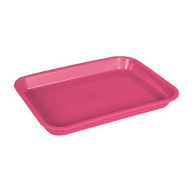 Mini-Tray ohne Einteilung neon pink, Stück