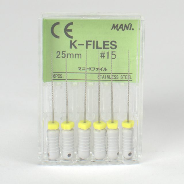 K-Feilen Mani 25mm Gr.015  Pa