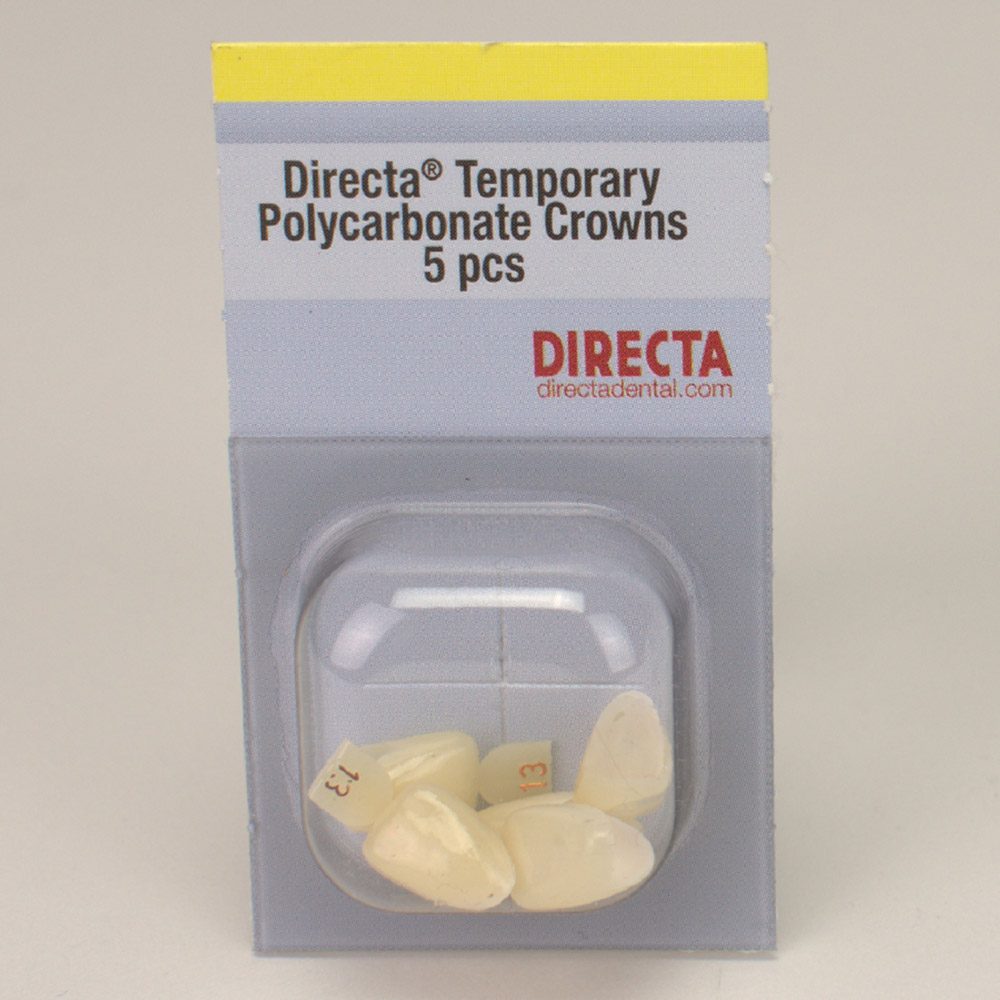 Directa-Kronen transluzent Nr. 13, 5 Stück