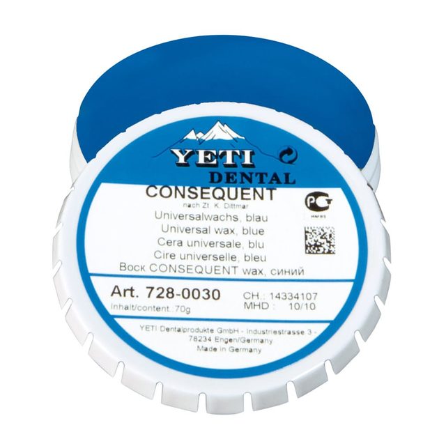 Consequent universalwachs blau  70g