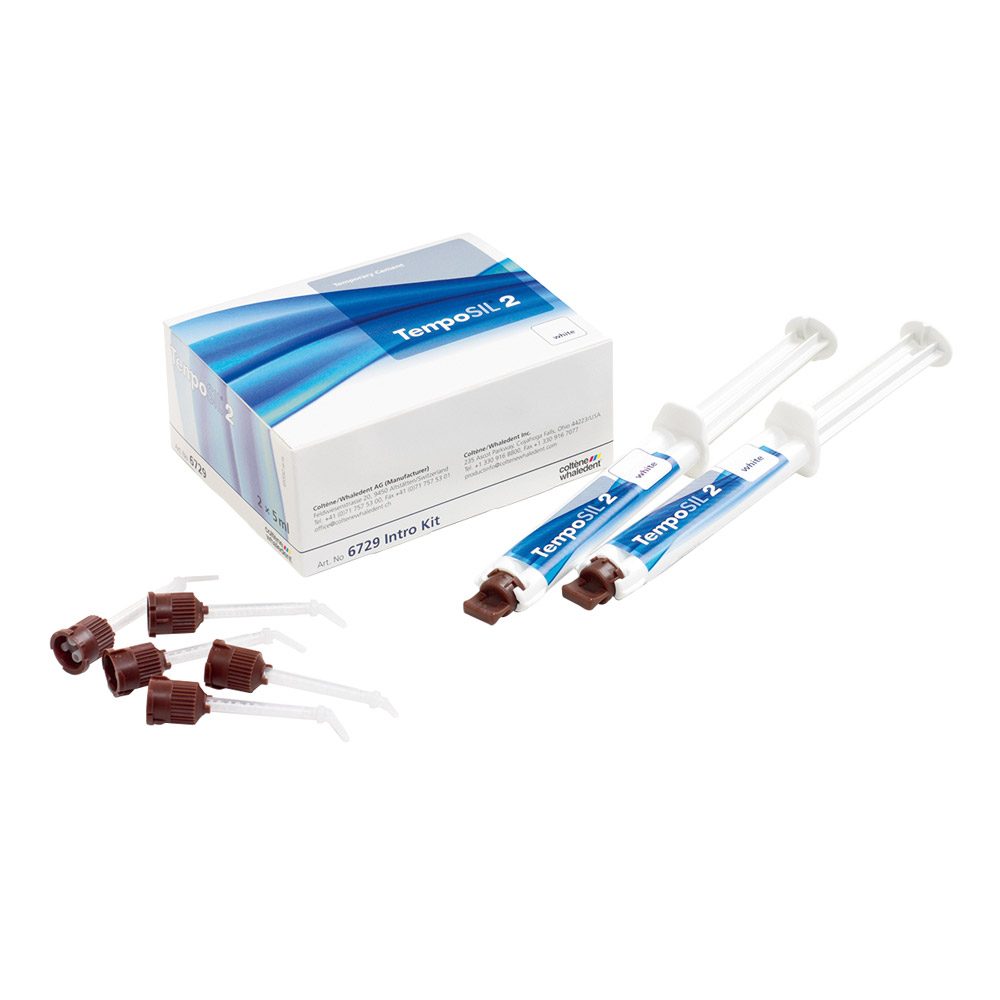 Temposil 2 white 4 x 5 ml, Refill Packung