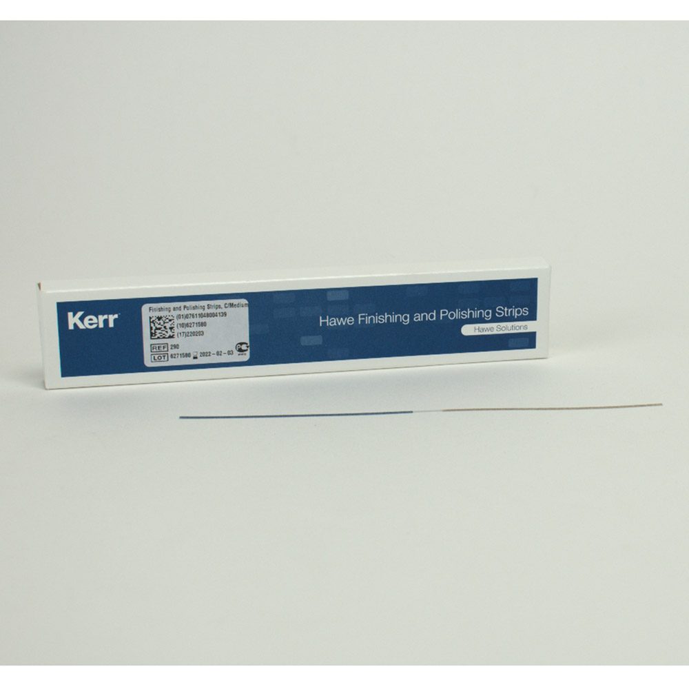 Finier- und Polierstrips 290, 100 Stück
