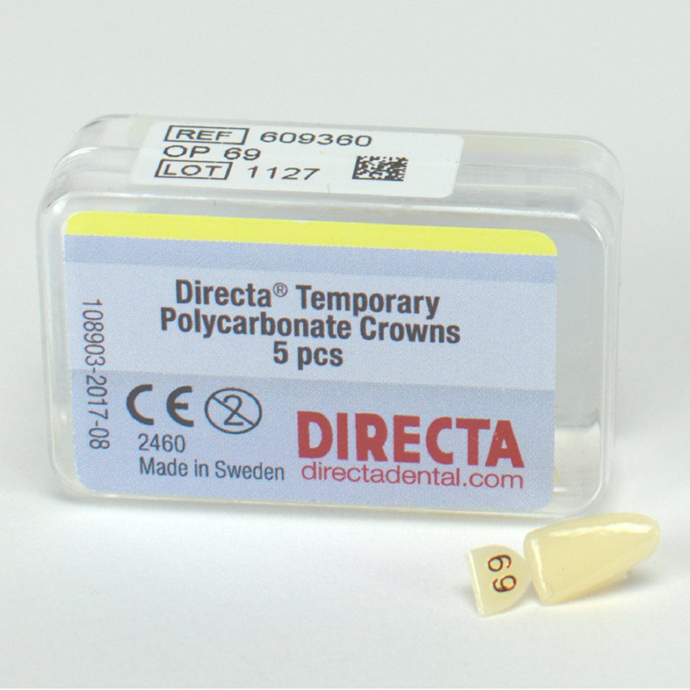 Directa-Kronen transluzent Nr. 69, 5 Stück