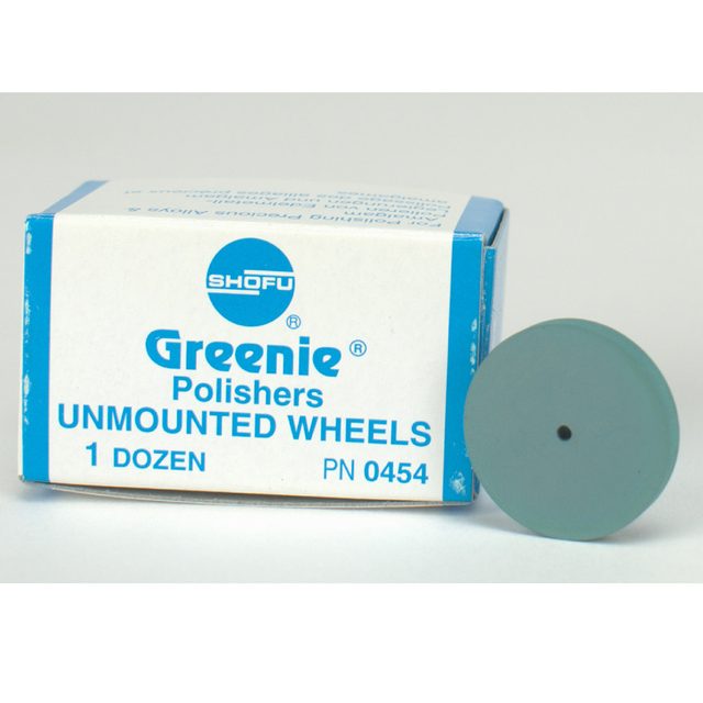 Greenie Polierer unmontiert Rad ISO 220, 12 Stück