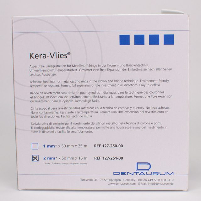 Kera-Vlies 2mm/50mm Pa