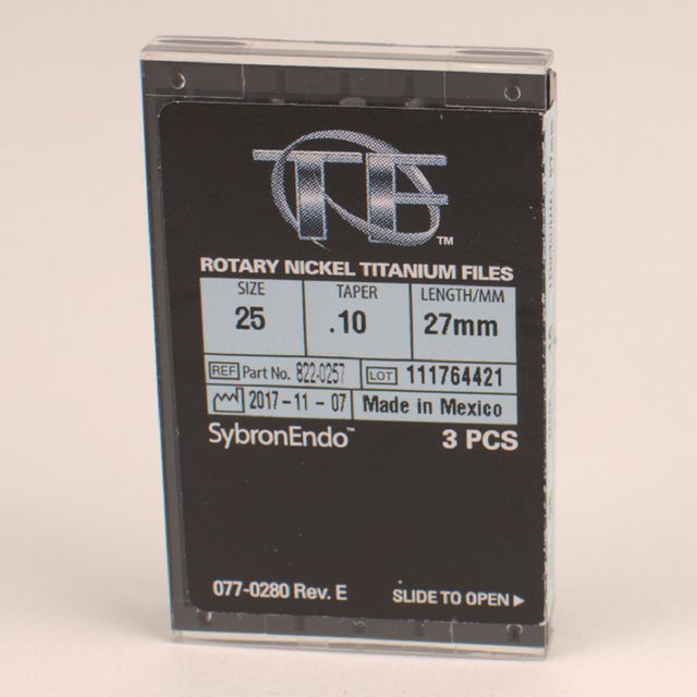Twisted Files 25/.10 Taper 27mm 3St